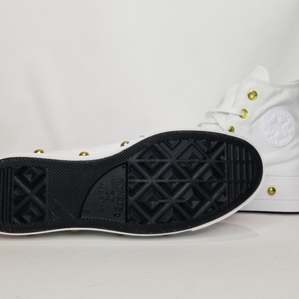 Converse CTAS Lift Platform Hi Tops Brand New Women's Size 8 White A06787C NWT - Picture 6 of 7